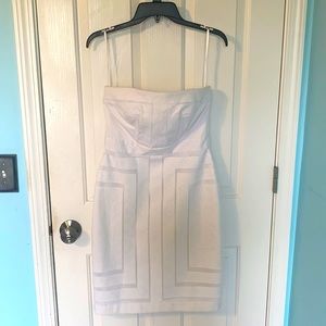 White House Black Market Strapless Cocktail Dress, Size 6